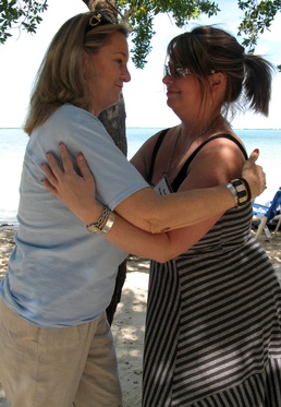 Bonnie Carroll Embraces Widow of Fallen Airman at TAPS Retreat