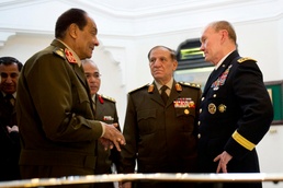 Top Military Leaders from Egypt and U.S. Meet in Cairo