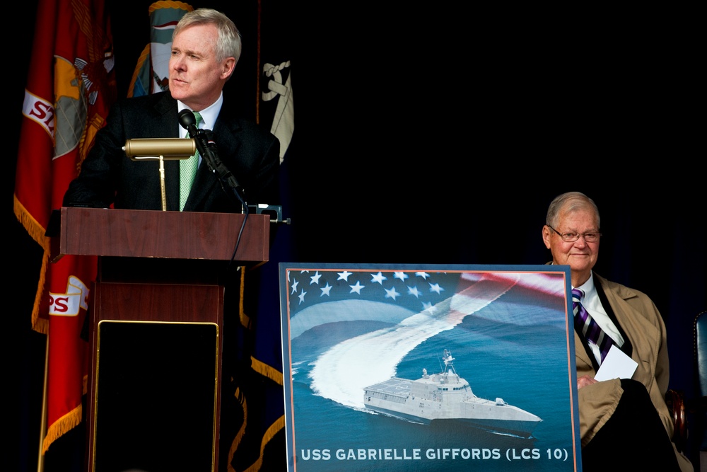 Navy Names Littoral Combat Ship After Former Rep. Gabrielle Giffords