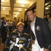 Wounded Warrior Meets NFL Legend at Super Bowl Party
