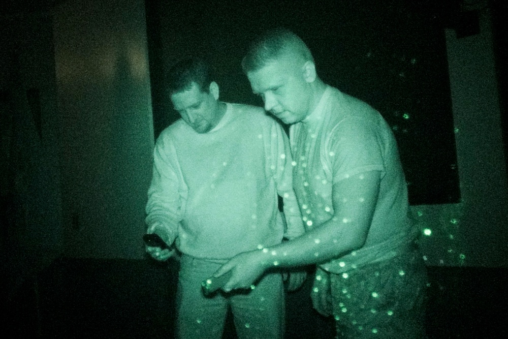 Air Force Paranormal Investigators Demonstrate Ghost-Hunting Gear
