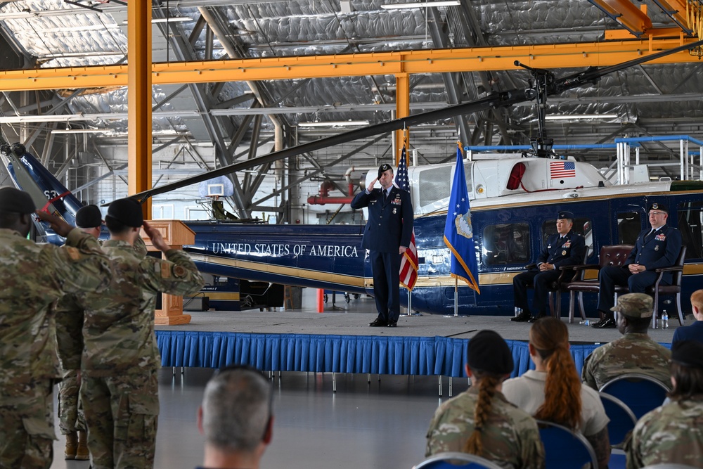 Change of command brings new leadership to Andrews' defenders