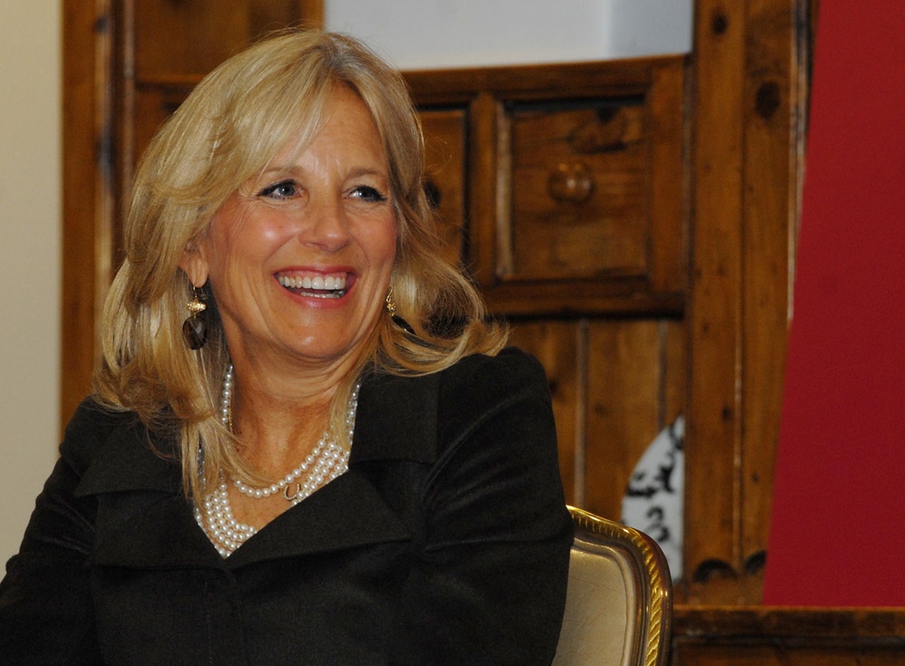 Dr. Jill Biden Discusses Military-Connected Schools at USC