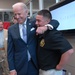Biden Visits Wounded Marine, Daughter at Camp Pendleton