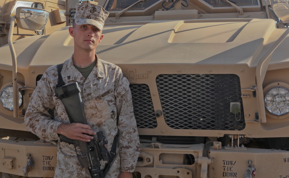 Marine Provides Security, Support for Chaplain in Afghanistan