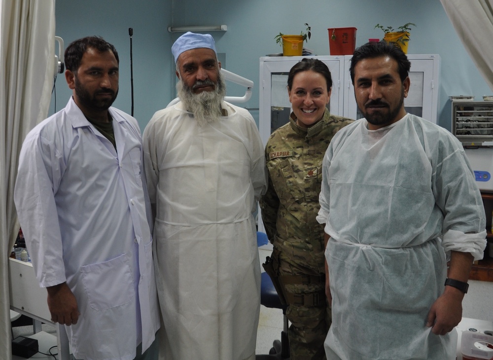 Air Force Dentist Provides Care at Forward Operating Base in Afghanistan
