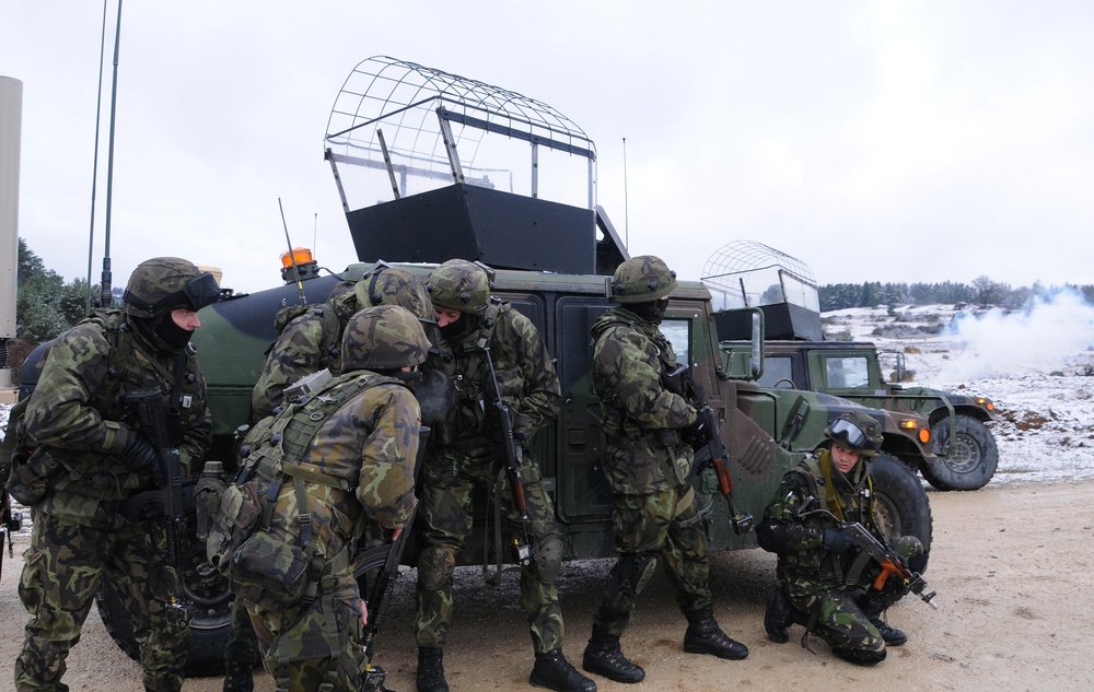 Czech Soldiers Train for Afghanistan Deployment at Hohenfels
