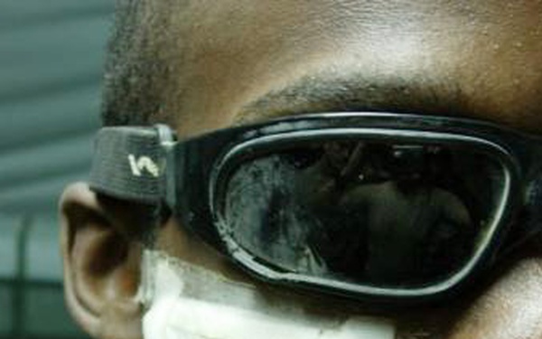 Eye Protection Credited with Saving Soldier's Eye in Iraq