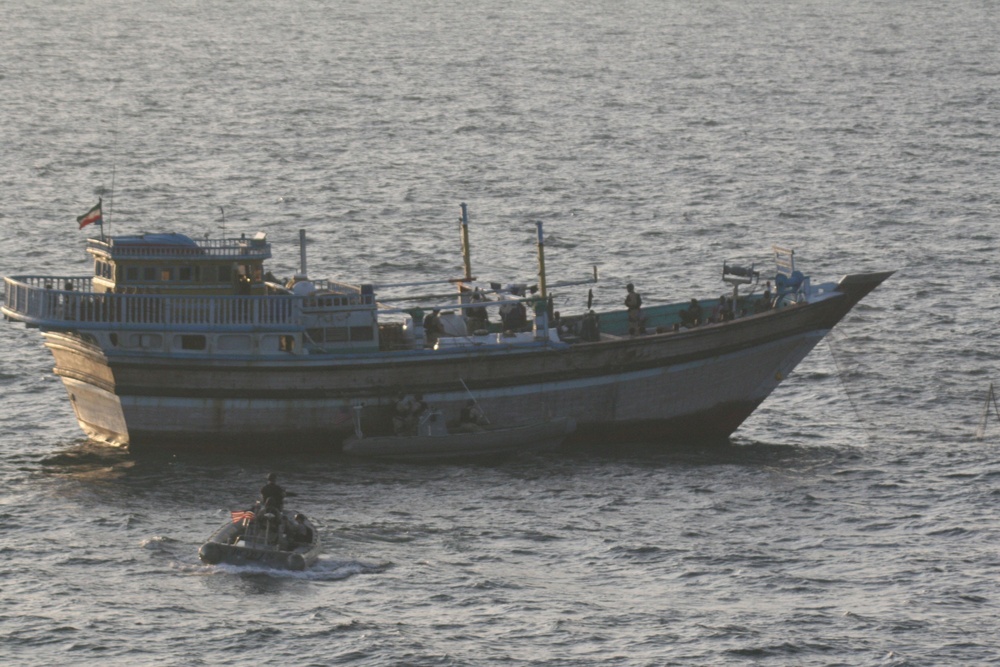 U.S. Navy Detains Suspected Pirates Holding Iranian Crew Hostage