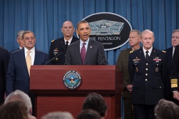 Obama Unveils New Defense Strategy at Pentagon Briefing