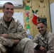 Marine Corps Recruiter and Recruit Work Side-by-Side in Afghanistan