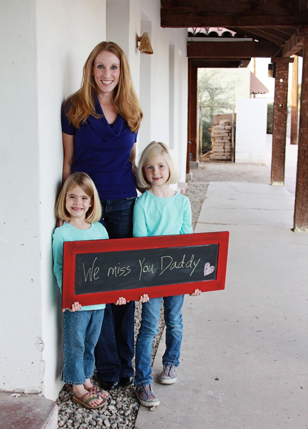 Marine Family Sends Message to Deployed Father
