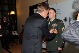 German Ambassador Honors U.S. Soldier with Medal of Gallantry