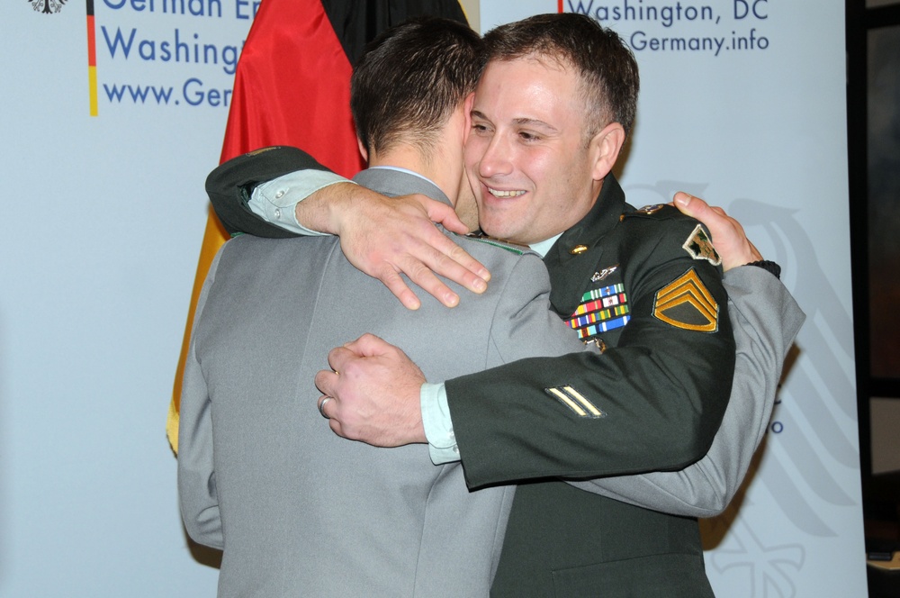 U.S. and German Soldiers Honored for Heroism in Afghanistan