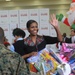 First Lady Joins Marines for Toy Drive at Military Base