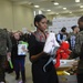 First Lady Michelle Obama Helps Marines Sort Toys for Tots at Joint Base Anacostia-Bolling
