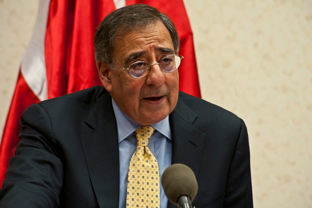 Panetta Holds Press Briefing in Ankara, Turkey