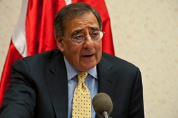 Panetta Holds Press Briefing in Ankara, Turkey