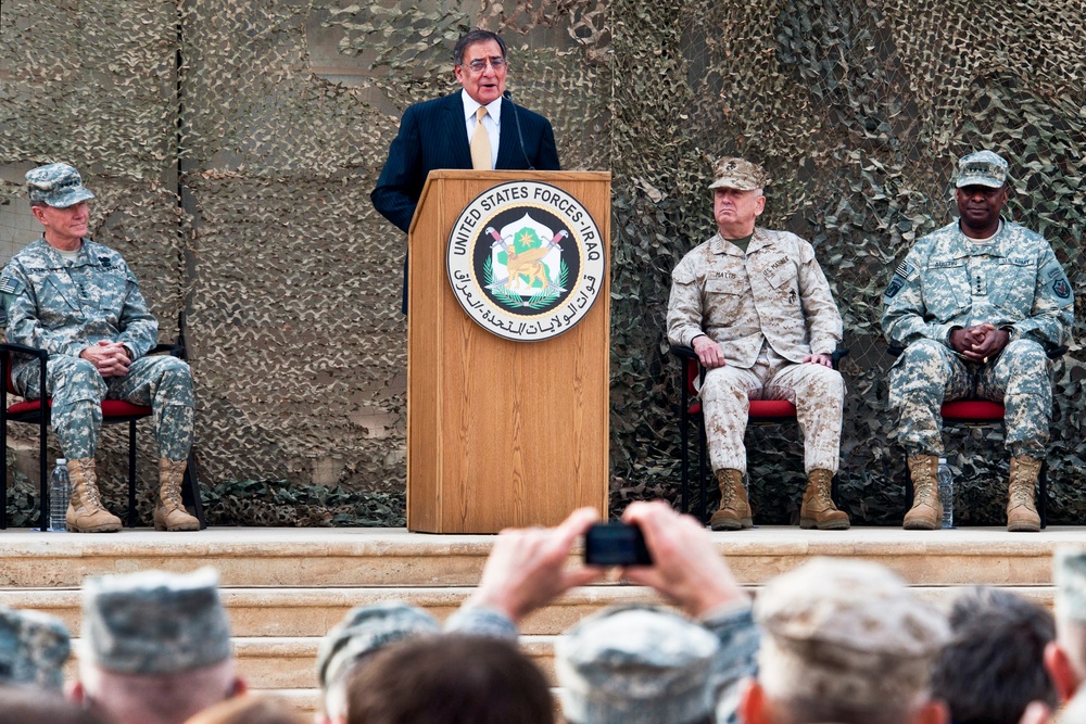 Panetta Marks End of U.S. Mission in Iraq