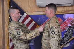 Army Warrant Officer Promoted to Top Rank in Afghanistan
