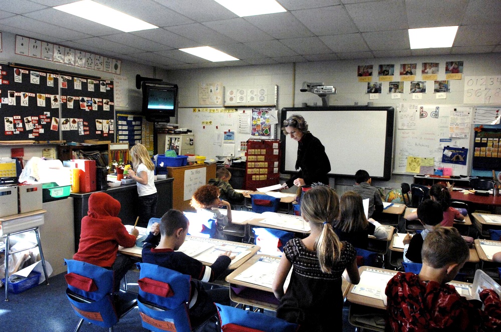Groton Elementary School Supports Military Children