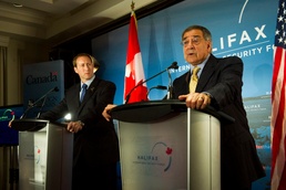Panetta, MacKay Address Potential F-35 Cuts at Halifax Security Forum