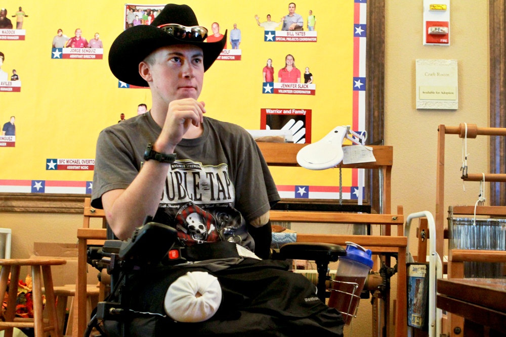 Wounded Warrior Determined to Recover, Eager to Snowboard Again