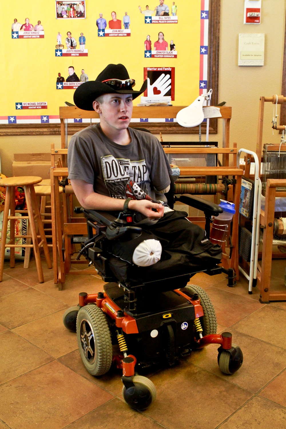 Soldier Recovers with Family Support at San Antonio Center