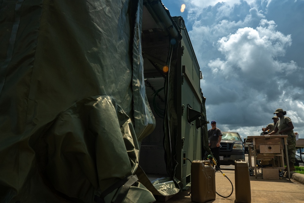 187th FW Enhances Agile Capabilities with New Expeditionary Kitchen