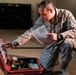 Air Force Tech. Sgt. Checks Medical Equipment Inventory in Alaska