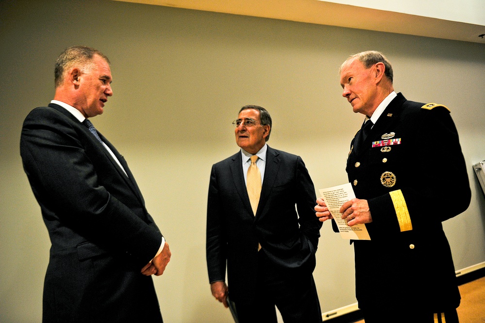 Farewell Ceremony Held for Outgoing Deputy Defense Secretary William J. Lynn III