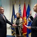 Jeh Johnson Swears in Ashton Carter as Deputy Defense Secretary