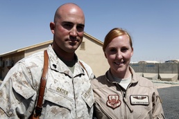 Siblings Serve Together at Camp Leatherneck