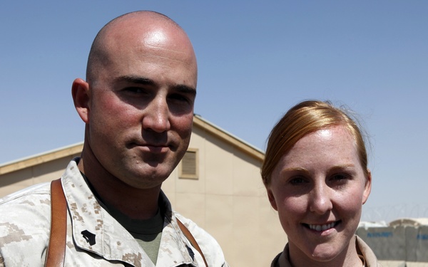 Siblings Serve Together at Camp Leatherneck