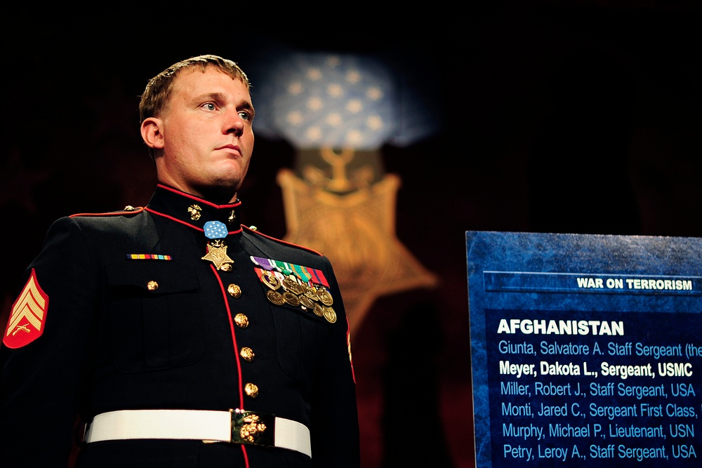 Marine Corps Sgt. Dakota L. Meyer Inducted into Pentagon's Hall of Heroes
