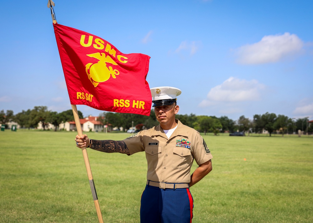 Recruiting Station San Antonio Change of Command Ceremony