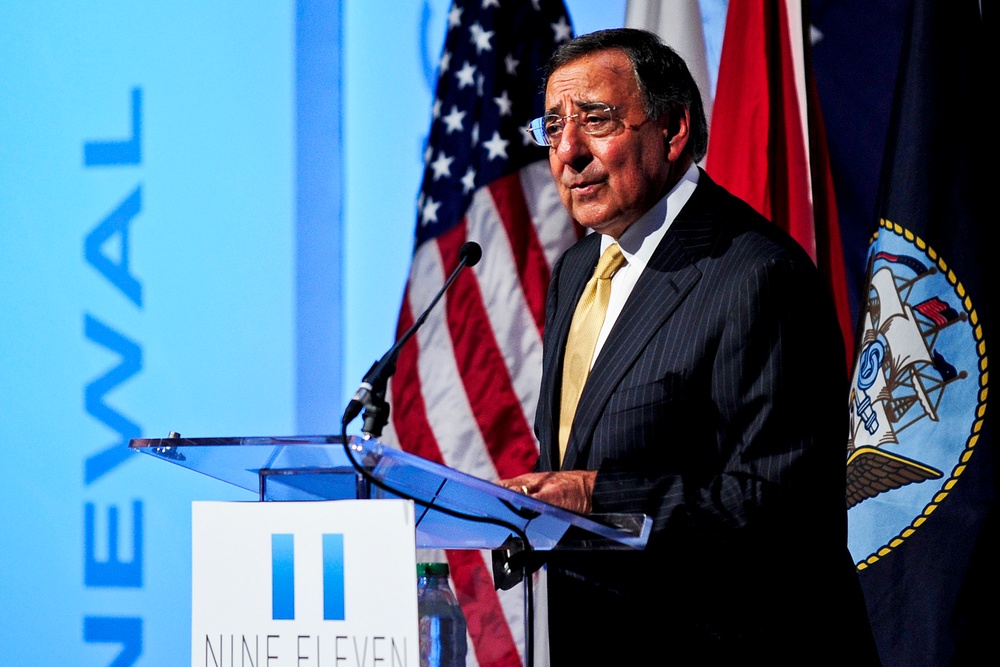 Panetta Reflects on 9/11 at Newseum Summit