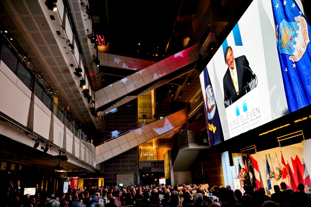 Panetta Reflects on 9/11 at Newseum Summit