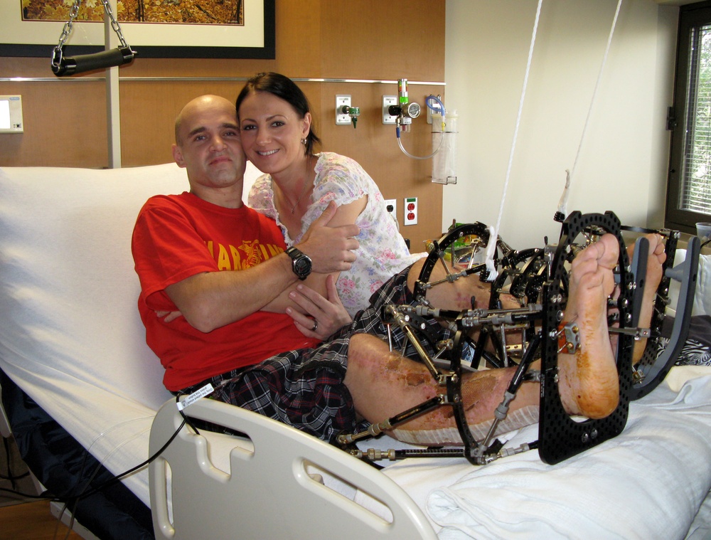 Wounded Marine, Wife Overcome Adversity with Resilience
