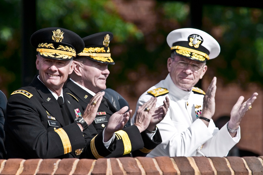 Top Military Leaders Applaud Retiring Gen. Walter L. &quot;Skip&quot; Sharp