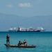 Haitian Fishermen Greet USNS Comfort During Humanitarian Mission