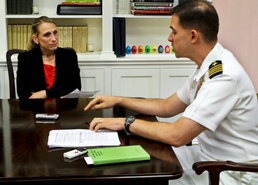 Navy Captain Leads Joining Forces Campaign in Interview