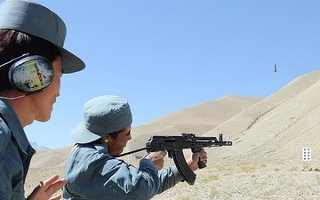 U.S. Marines Train Afghan National Police