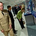Mullen Tours USO Exhibit at Pentagon Dedication