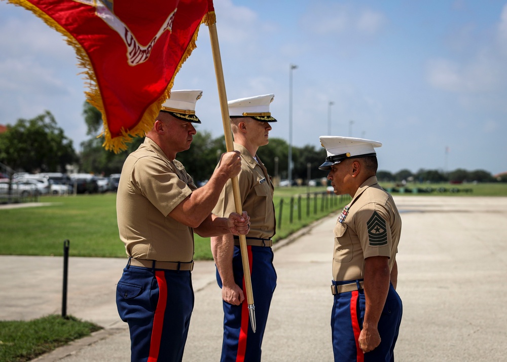 Recruiting Station San Antonio Change of Command Ceremony