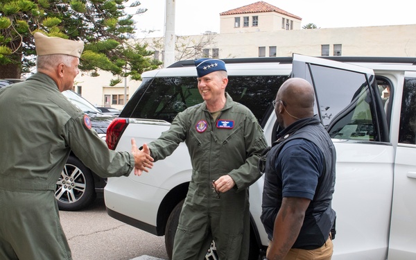 Gen. Guillot Visits CNAF and HSM 49