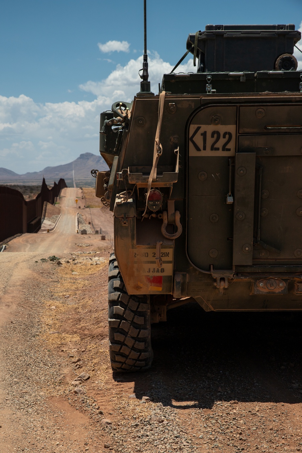 2nd Stryker Brigade Combat Team supports the southern border mission
