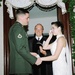 Newlyweds Michael and Taryn Davis Share Tender Moment at Wedding