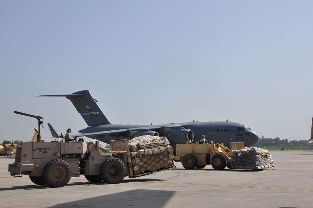 U.S. Airmen Support Pakistan Flood Relief Efforts