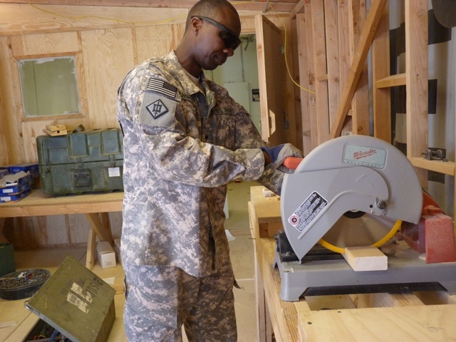 Army Spc. Keeps Construction Work on Track in Afghanistan